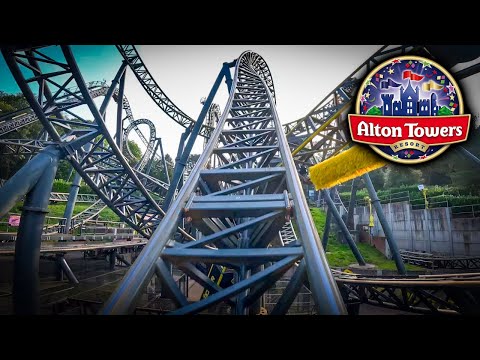 The Smiler Front Seat On Ride POV (4K) | Alton Towers Resort
