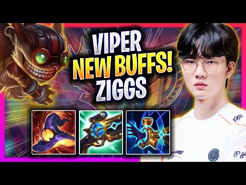 VIPER TRIES ZIGGS WITH NEW BUFFS! - HLE Viper Plays Ziggs ADC vs Senna! | Season 2025