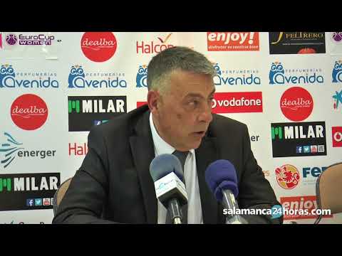 Rueda de prensa tras el Perfumerías Avenida - UNI Girona