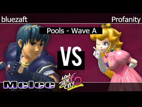 LTC 6  - FX | bluezaft (Marth) vs Profanity (Peach) Pools - Wave A - Melee