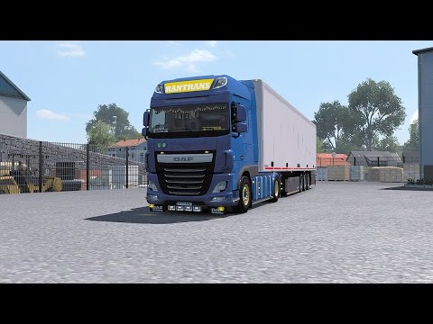 ETS 2 - 1.27 "Drumuri Europene" Novo Mesto(SLO) - Novi Sad(SRB) ProMod 2.16 Daf XF Euro 6