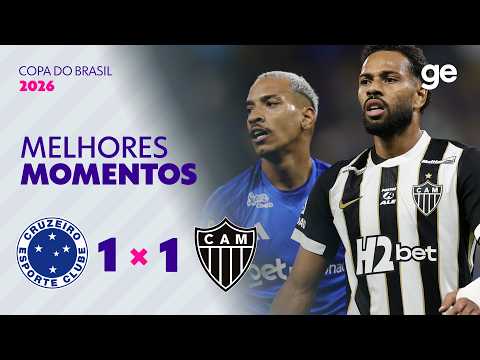 Gols e melhores lances de Cruzeiro x Atlético Mineiro