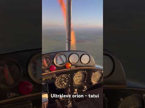 Voo fim de tarde arredores de tatui … aeroquadra - são paulo #ultraleve #aviação