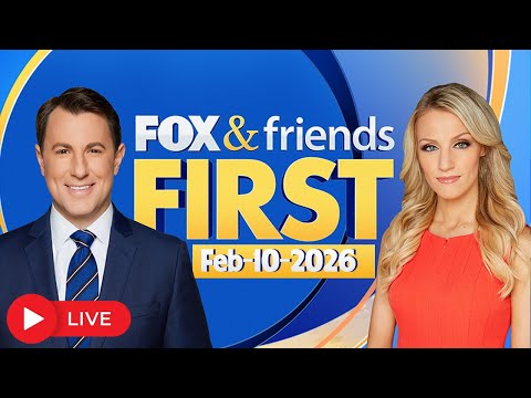 [⁌LIVE] Fox & Friends First Feb 10, 2026 | FOX NEWS LIVE 02/10/2026