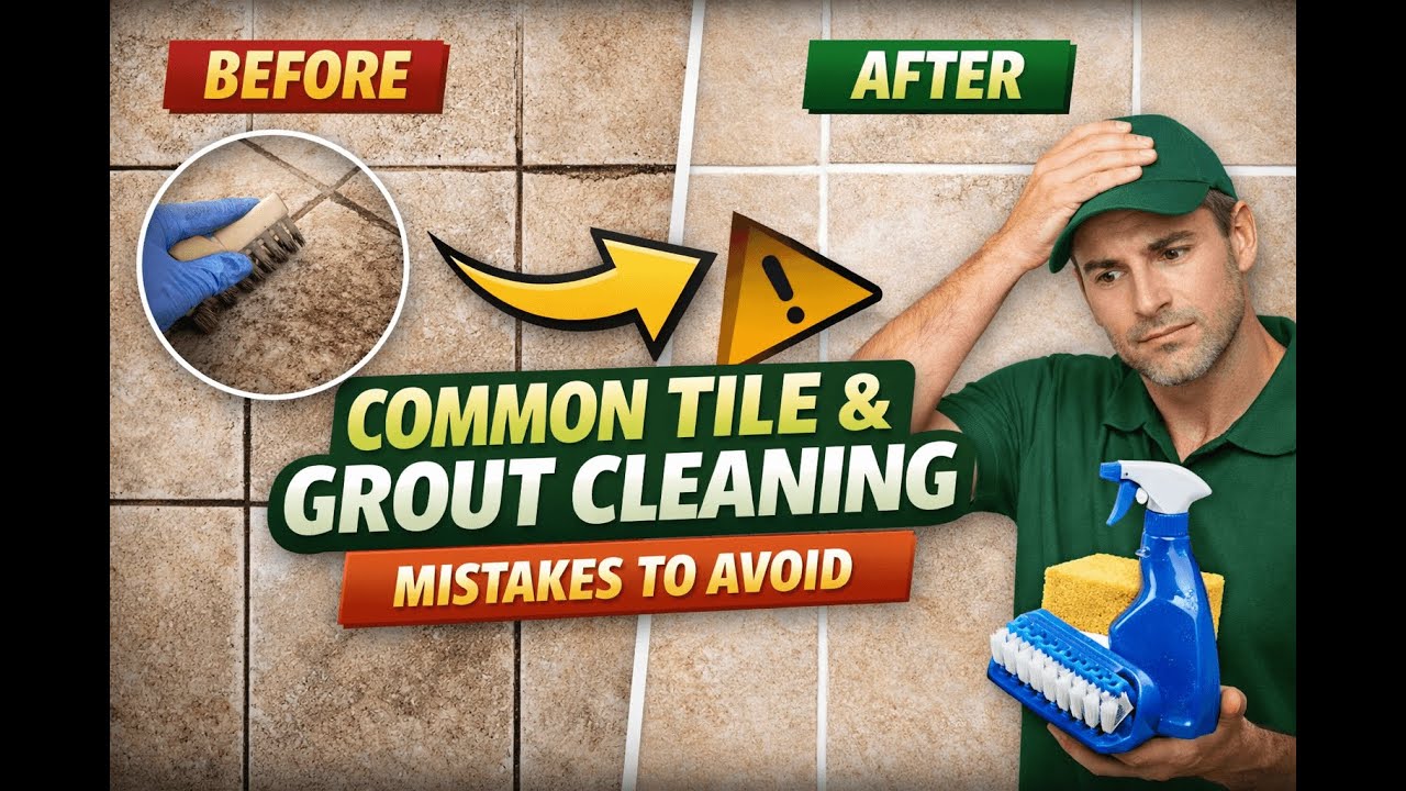 Common Tile And Grout Cleaning Mistakes to Avoid