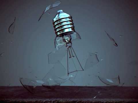 light bulb 3D animation