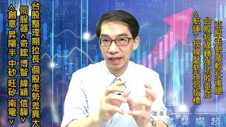 【掌聲響起】#賴昇楷 0526 台股轉強臨門缺一腳，《航運股》成短線盤勢強弱指標；個股走勢差異大，以「伺服器、半導體」族群來看誰強誰弱 (圖)