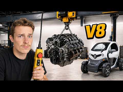 J'ai mis un V8 dans ma Twizy !