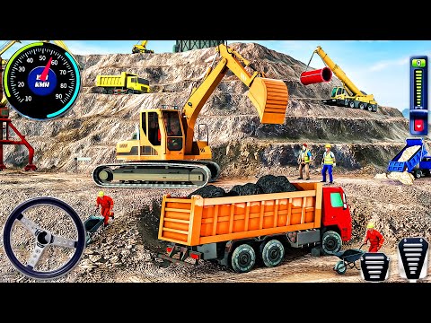 City Road Builder Highway Construction - Excavator Loading Simulator 3D - Android GamePlay