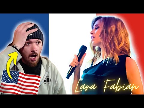 American Reacts to Lara Fabian Je suis malade  French and English subtitles