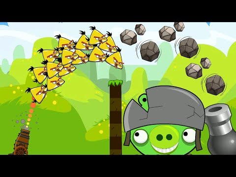 Angry Birds Collection Hacked 2 - FORCE ALL STONE TO PIGGIES WITH MAXIMUM CHUCK!