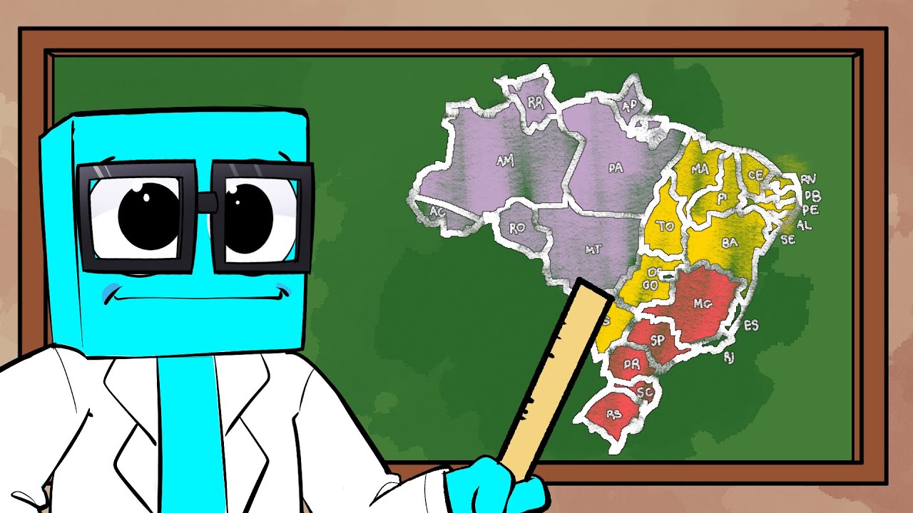 Geografia - Divisão de Territórios do Brasil