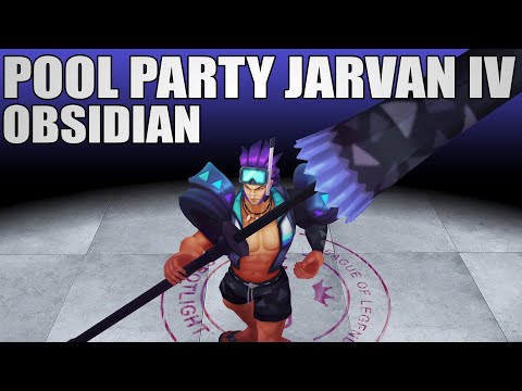 Pool Party Jarvan IV Obsidian Chroma Spotlight