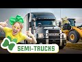FULL EPISODE Semi Trucks Big Machines Season 1 Of Brecky Breck S Field Trips