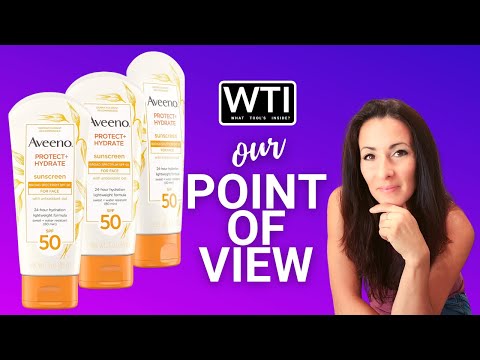 Aveeno Facial Sunscreen - WTI product video review