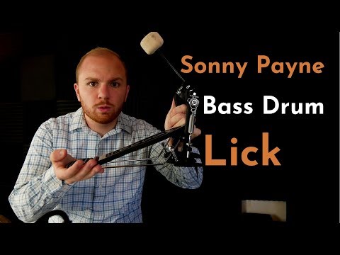 Sonny Payne Jazz Bass Drum Lick