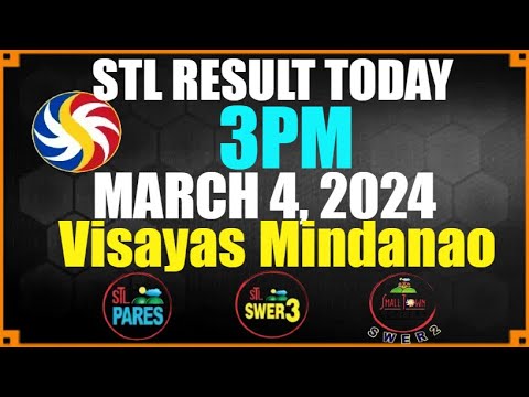 Stl Result Today March 4 2024 3pm Lotto Result Today