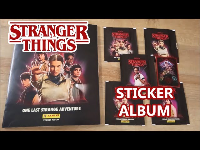 Vídeo relacionado con Panini Stranger Things - Colección de calcomanías One Last Strange Adventure - Multiset