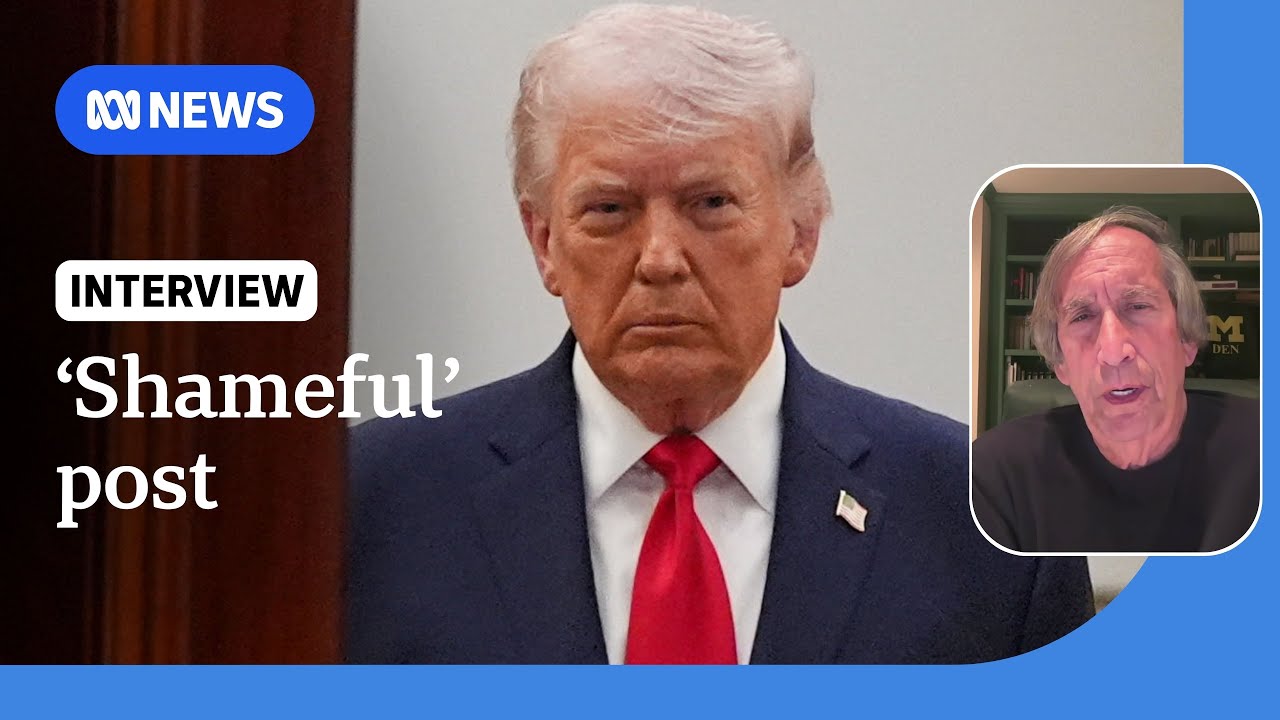 Trump post 'shameful' and indicative of an angry, frustrated president: Mid East expert | ABC NEWS