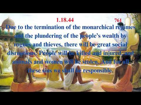 Srimad Bhagavatam: 1.18.44:ISKCON:Dr.D.Pramod#srimad#srimadbhagvadgeeta#bhagavadgita#iskon