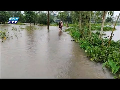 টানা বর্ষণ ও উজানের পাহাড়ি ঢলে পানিবন্দি সিলেট অঞ্চলের ৭ লাখ মানুষ