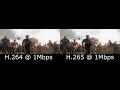 H 264 Vs H 265 Comparison 1080p