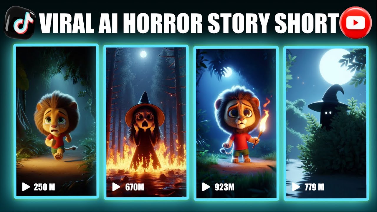 Full Course - How to create Viral Ai Horror Story Video Short