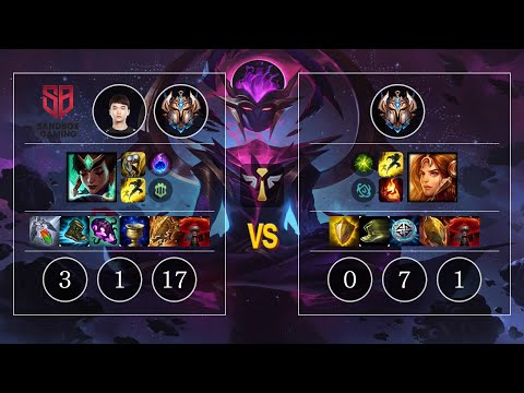 SB GorillA Karma vs Leona Sup - KR Challenger Patch 10.11