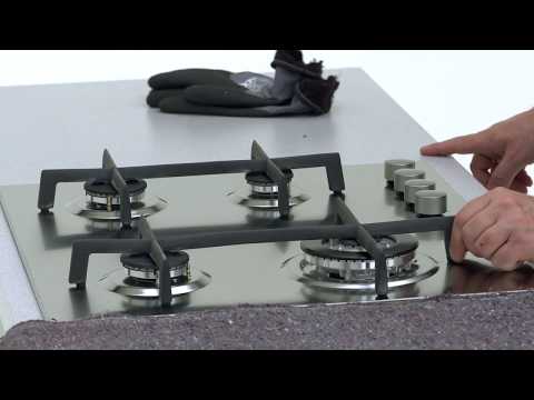 How to install your AEG Gas Hob - Worktop installation