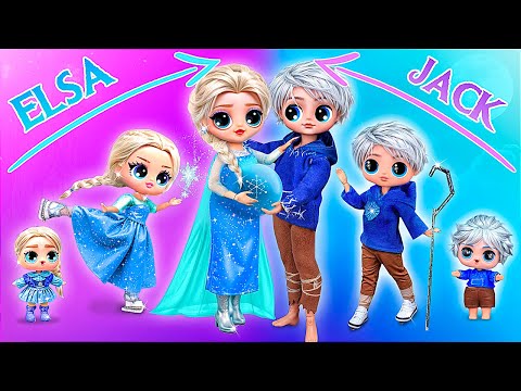 Elsa and Jack Frost Are Growing Up! 32 Frozen DIY Crafts