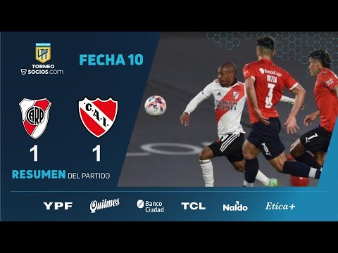 #TorneoSocios | Fecha 10 | resumen de River - Independiente