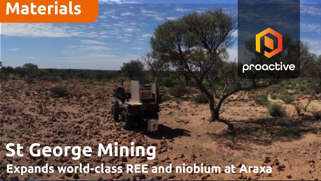 St George Mining's Araxá Project delivers standout rare earths grades