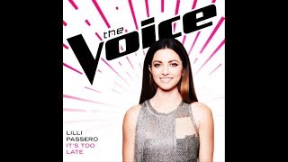 Lilli Passero - It&#39;s Too Late (Audio)