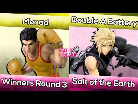 Monad (Little Mac) vs. Double A Battery (Cloud) | SotE Singles | Smash Ultimate WR3