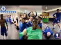 Chelsea Locker Room Celebrations After Reaching The Champions League Final