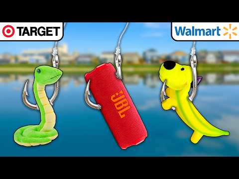 Target vs Walmart Build Your Own Lures Fishing Challenge