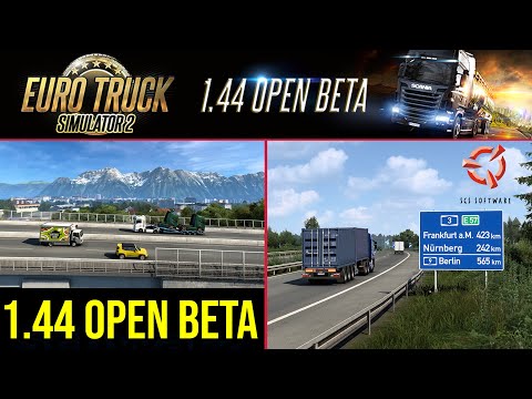 ETS2 1.44 Update Release NEWS 🚨 Update 1.44 Open Beta ist da - Zusammenfassung