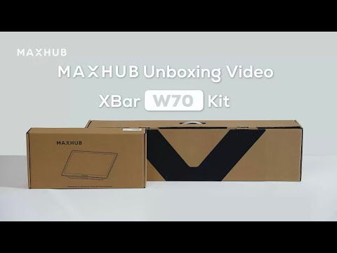 Unboxing & Installation Guide | MAXHUB XBar W70 Kit