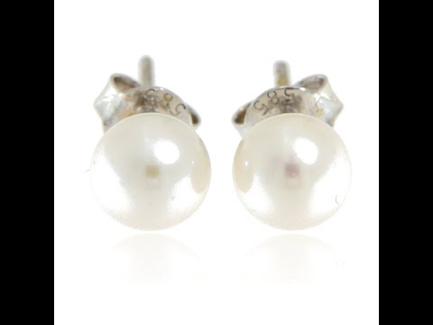 Cercei Aur 14K cu Perla Naturala de Cultura - Eleganta Clasica