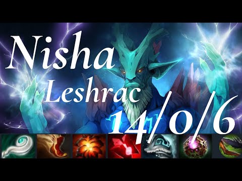 Nisha Leshrac vs Ember Spirit - gpk: lesson learnedヾ(´･ ･｀｡)ノ" - Secret vs EG game1 - Omega League