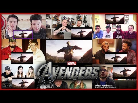 Avengers 4 Endgame Teaser Trailer Reactions Mashup