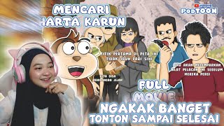 Download lagu FULL MOVIE MENCARI HARTA KARUN  - Maya Nadia Reaction Animasi PODTOON mp3