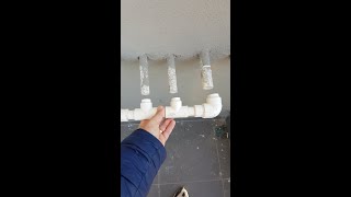 #Sıhhi #tesisat ve #kalorifer #tesisatı #kombi giriş #boruları #tesisa