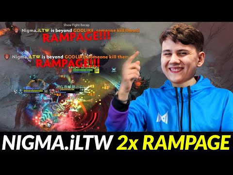 iLTW 2x RAMPAGE OWNAGE Monkeyking and 11 Min Midas Lifestealer