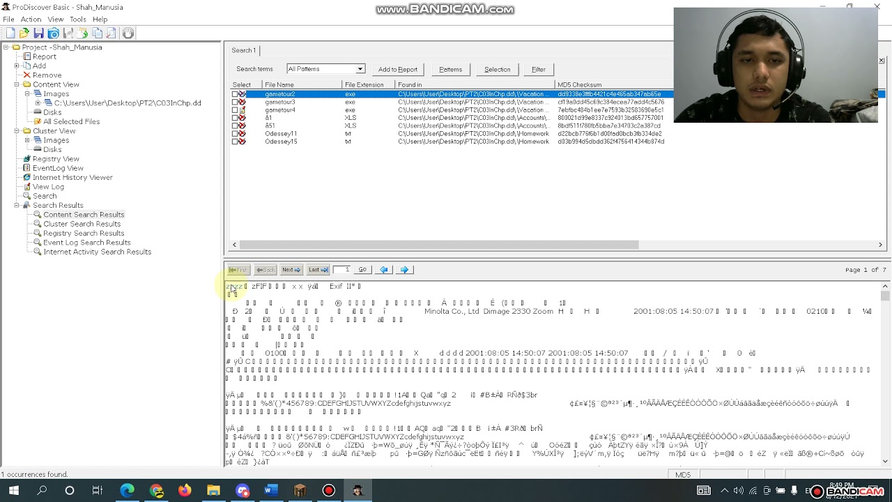 Practical Task 2(Computer Forensic DFS40153)
