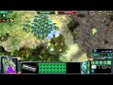 Mana vs Syz Game 2   Go4SC2 Finals