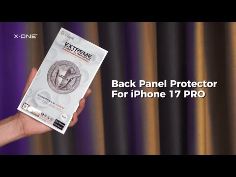 X.One Back Panel Protector for iPhone 17 PRO