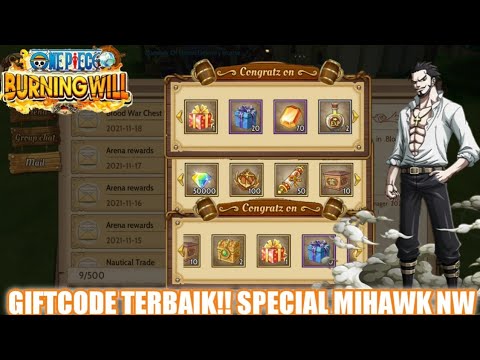 GIFTCODE TERBAIK!! 50K RD+100 Golden Soul+10x HERO SSR+WARSHIP | OP Burning Will English