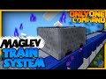 Minecraft - Maglev Train System in one command ...