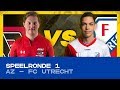 EDIVISIE | Speelronde 1: AZ - FC Utrecht
